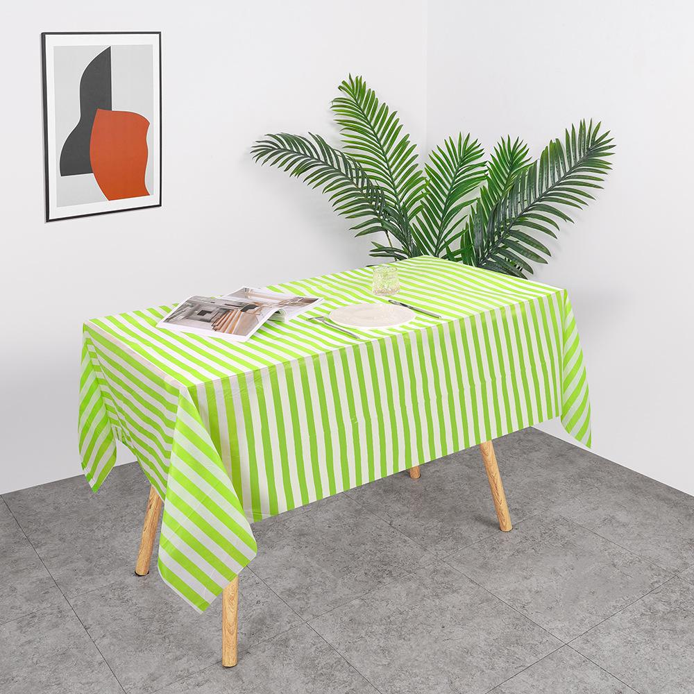 1/3pcs Plastic Tablecloth Disposable Tablecloth Party Picnic Table Waterproof Mat Wedding Home Decoration