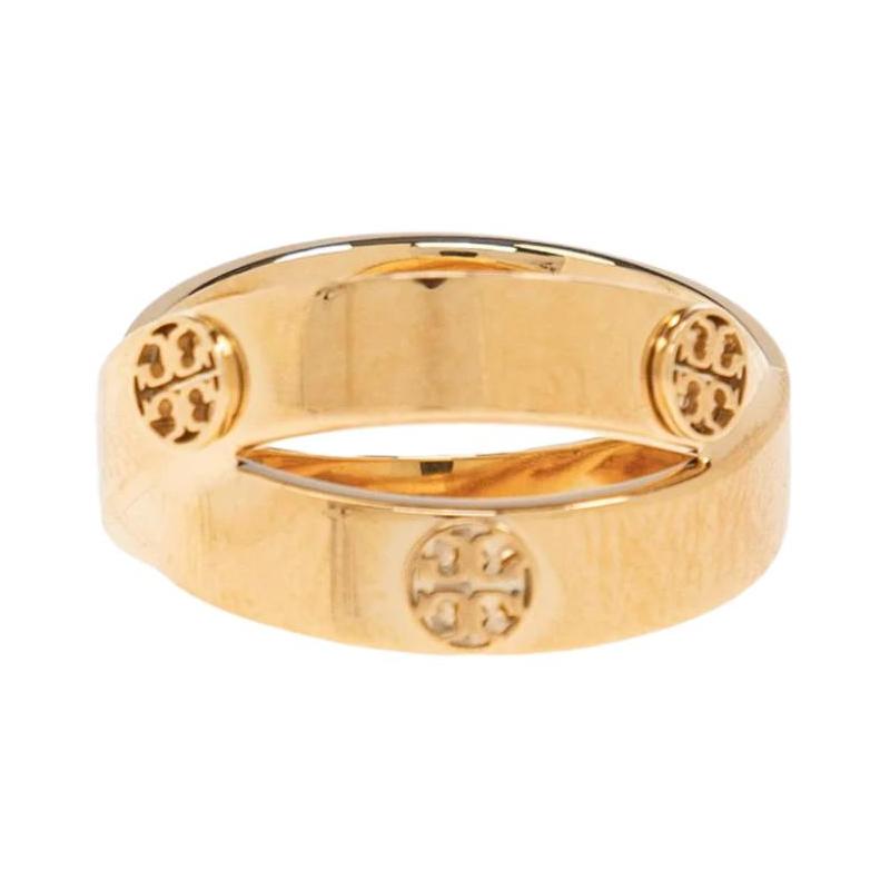 TORY BURCH Cross band design brass ring women's gold 1808720 720-gold F