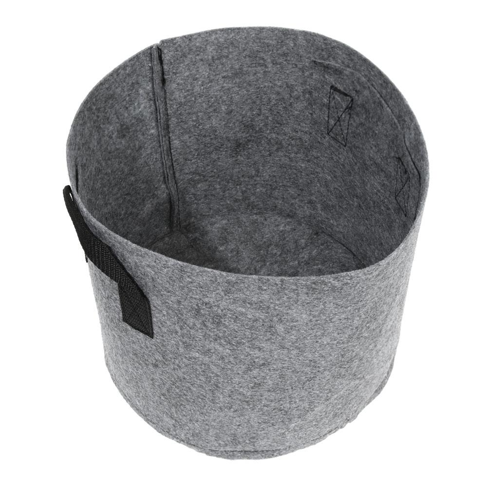 Non-woven Material Fabric Vegetable Jardin Grey Color Potato Strawberry Bag Seedling Grow Bags Home Garden Tools Big Plant Pot