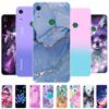For Honor 8A Case Cover Honor 8A Pro Chic Girl Marble Silicone Clear Phone Cases for Honor 8A JAT-LX1 8 A Honor 8A Prime Bumper