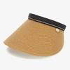 CR13B Women's Flexi Weaving Sun Cap LIGHT BEIGE Comfortable for Daily Life, Travel, Workout, and Hiking