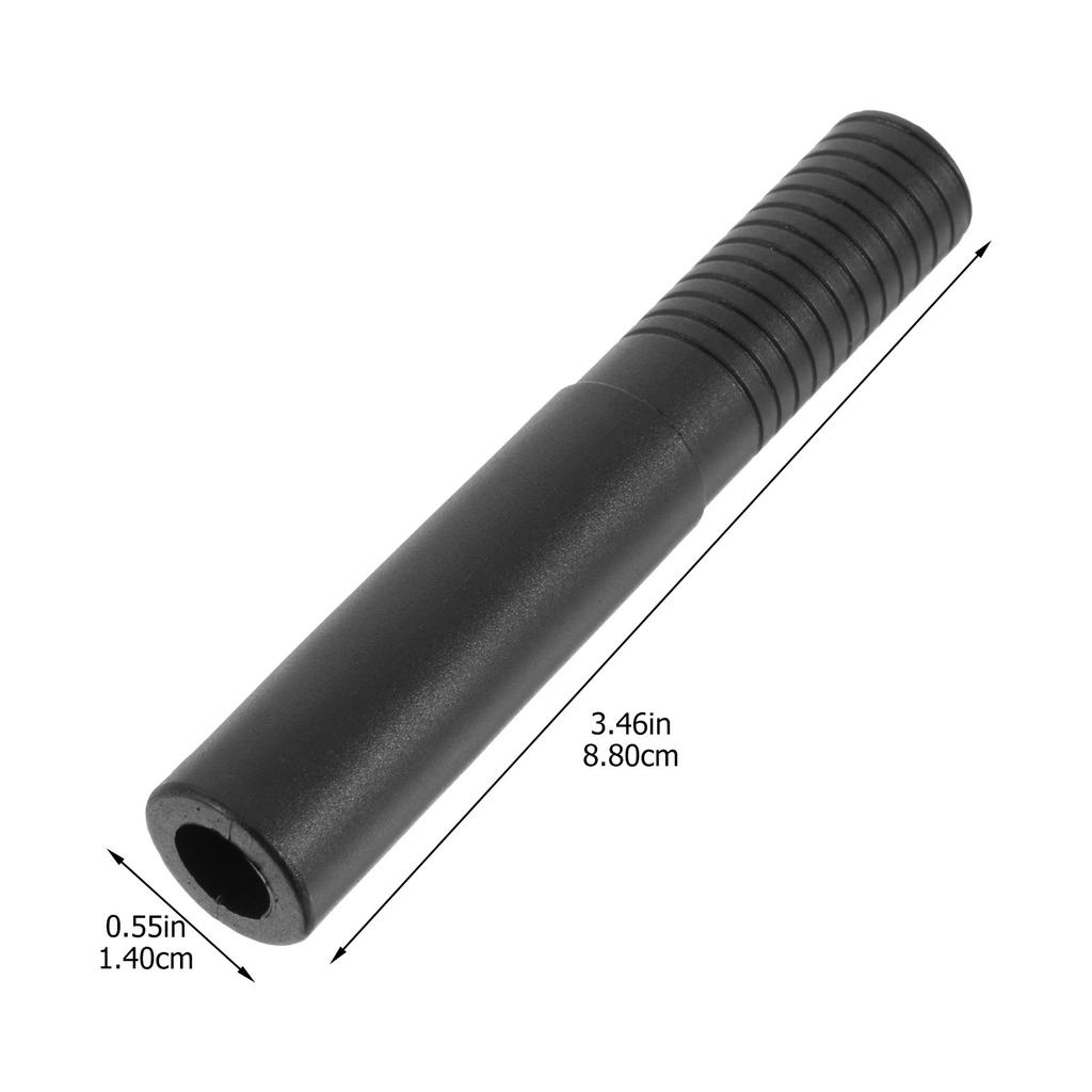 Golfs Club Butt Extender Extension Rod Black Portable Lightweight Durable Telescopic Golf Shaft Prolong Bar Repair