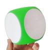 DIY Blank Di-ce Write On/Wipe Off Di-ce Portable Cleanable Blank Game Cubes for Classroom Teaching Erase Outside Di-ce