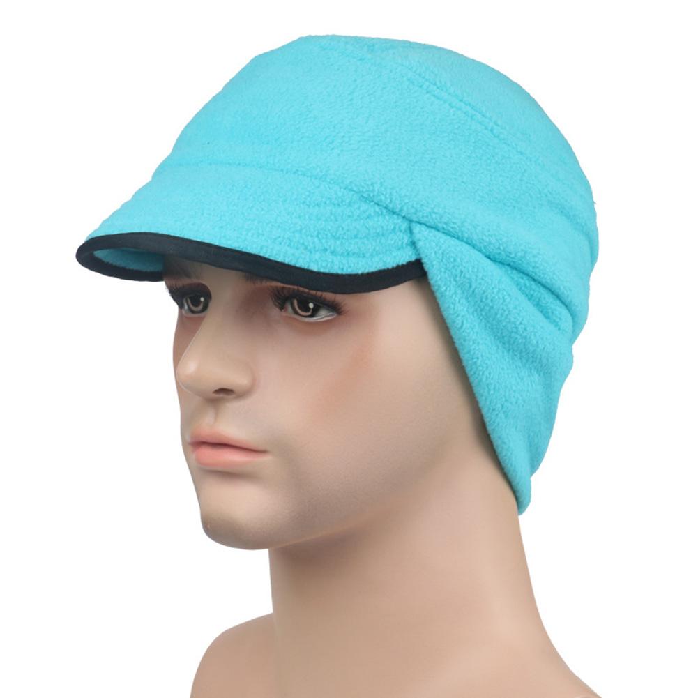 Men/Women Warm Hat Fleeced Windproof Hat Outdoor Cap for Autumn and Winter