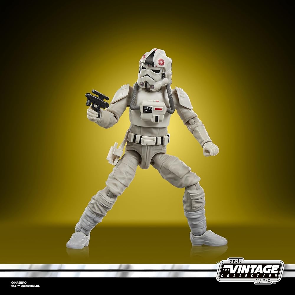 Hasbro Star Wars Vintage Collection Mandalorian Grogu Imperial Remnant AT-AT Driver Action Figure 9.5 cm