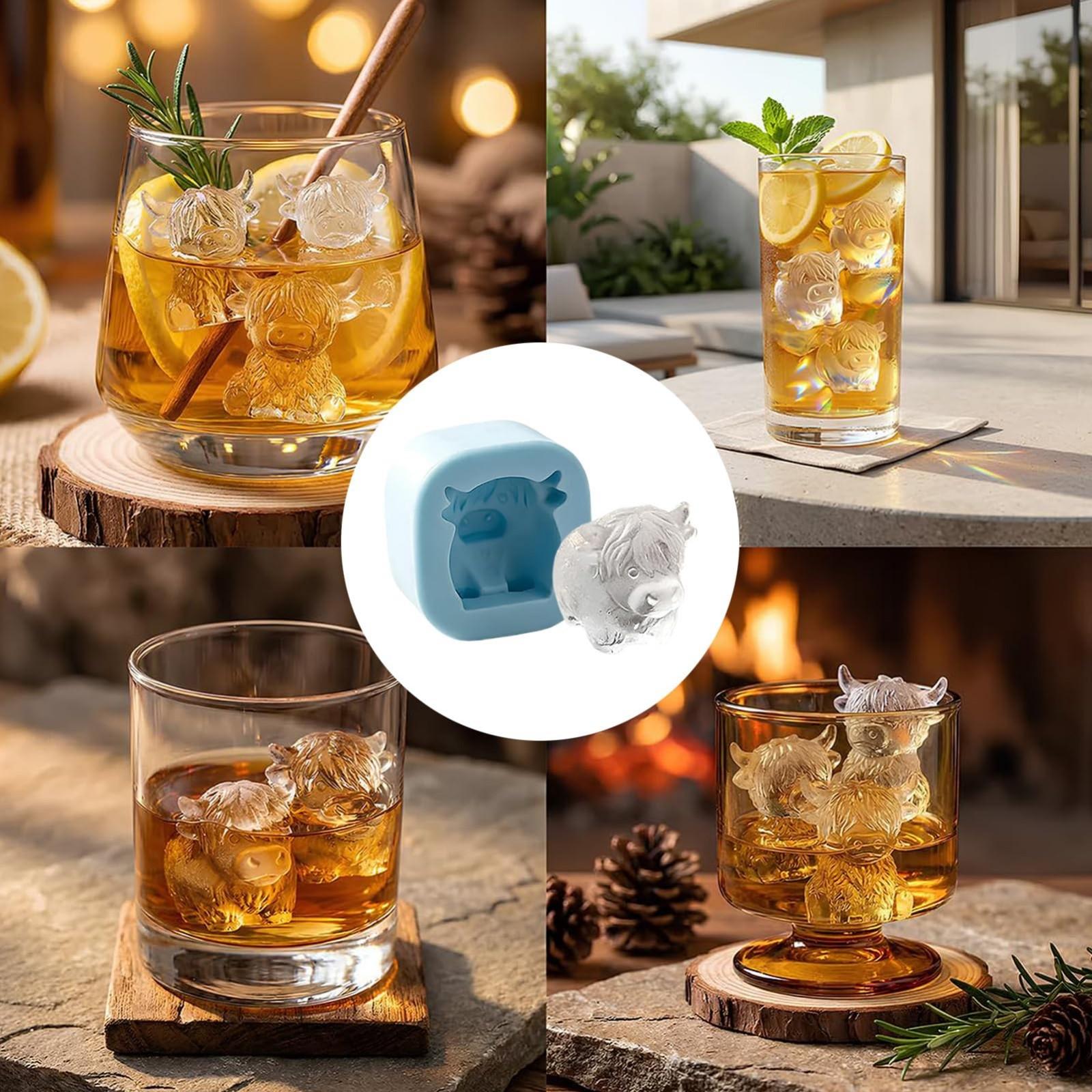 

Silicone Animal Shape Mold for Baking Soap Candle Making Flexible Nonstick Reusable Creative Kitchen Tool for DIY Projects One Size