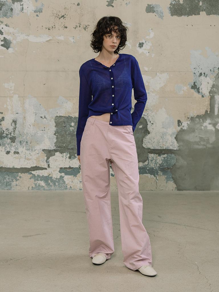 EDENIK Straight Pink Pants