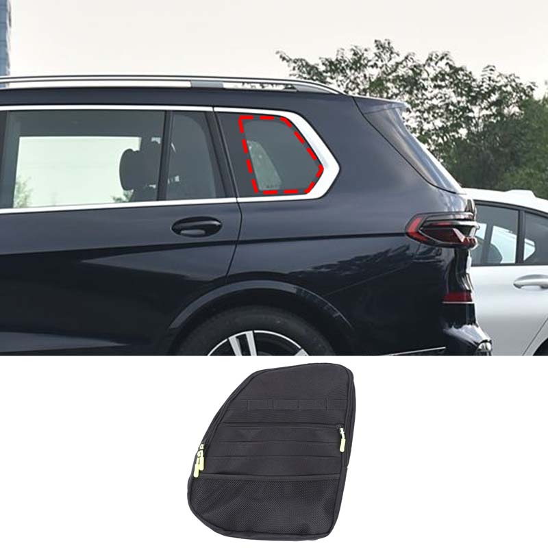

ABS Carbon Fiber For BMW X5 X6 X7 G05 G06 G07 2026-2026 Car Dashboard Side Air Outlet Decorative Frame Sticker Car Accessories