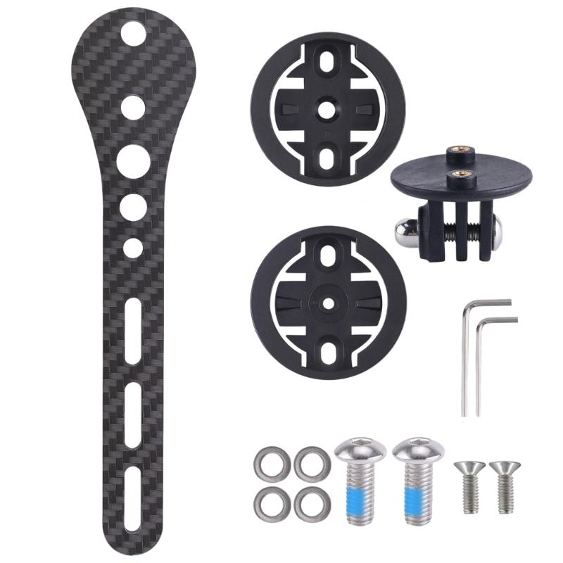 Lightweight Carbon Fiber Bike Mount Universal Holder Adjustable Design Secure Fit Bike Stand for Locate Cameras Lights