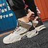 Spring and Autumn Leather High Top Martin Boots British Tooling Locomotive Shoes Versatile Casual Shoes Tide Shoes Outdoor Autumn and Winter Labor In