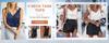 Womens Satin Tank Tops V Neck Casual Cami Sleeveless Camisole Blouses Summer Basic Tank Shirt