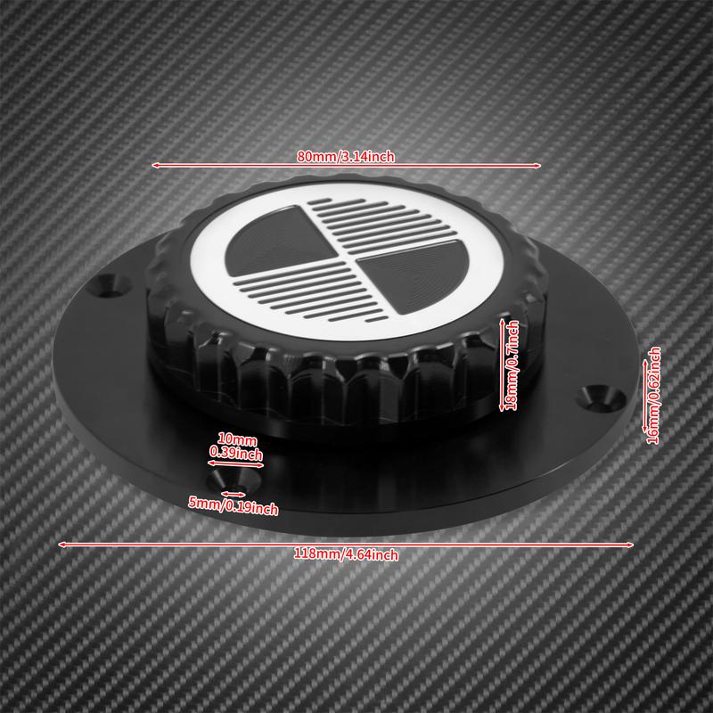 Motorcycle Oil Fuel Tank Cap For BMW K Series K75 K100 K1100 K1100RS K75RT K75C K100RS K1100LT CNC Petrol Gas Tank Cover