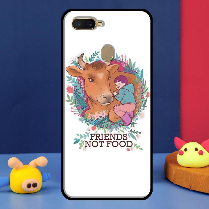 Veganism Vegan Quote Phrase Case For Oppo A96 A76 A16 A74 A94 A54 S A57 A77 A58 A78 A98 A5 A9 A91 A15 A17 A52 A72 Cover