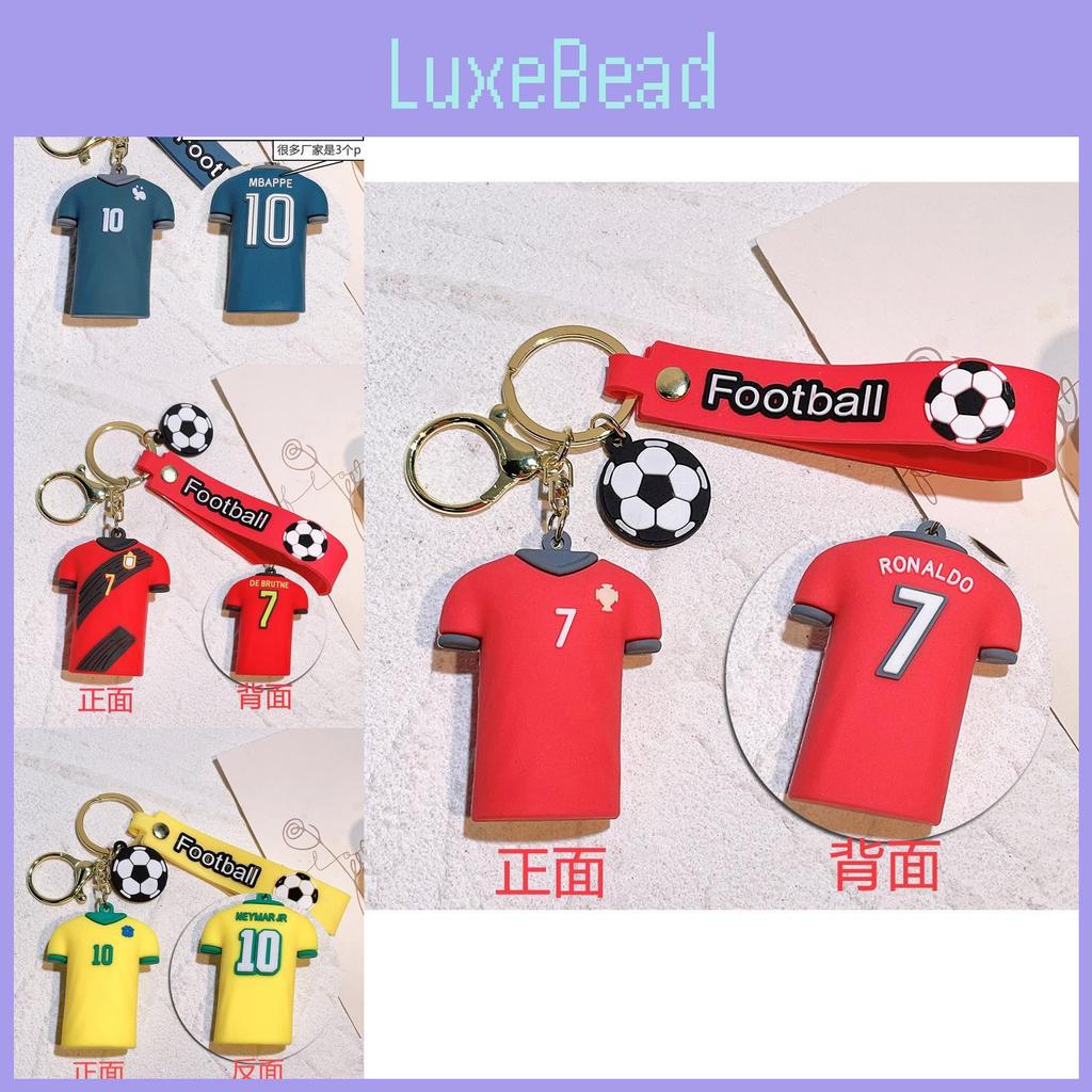 Chic French Mbappe 10 Keychain Silicone Sports Fanatic Keepsake Birthday Gift