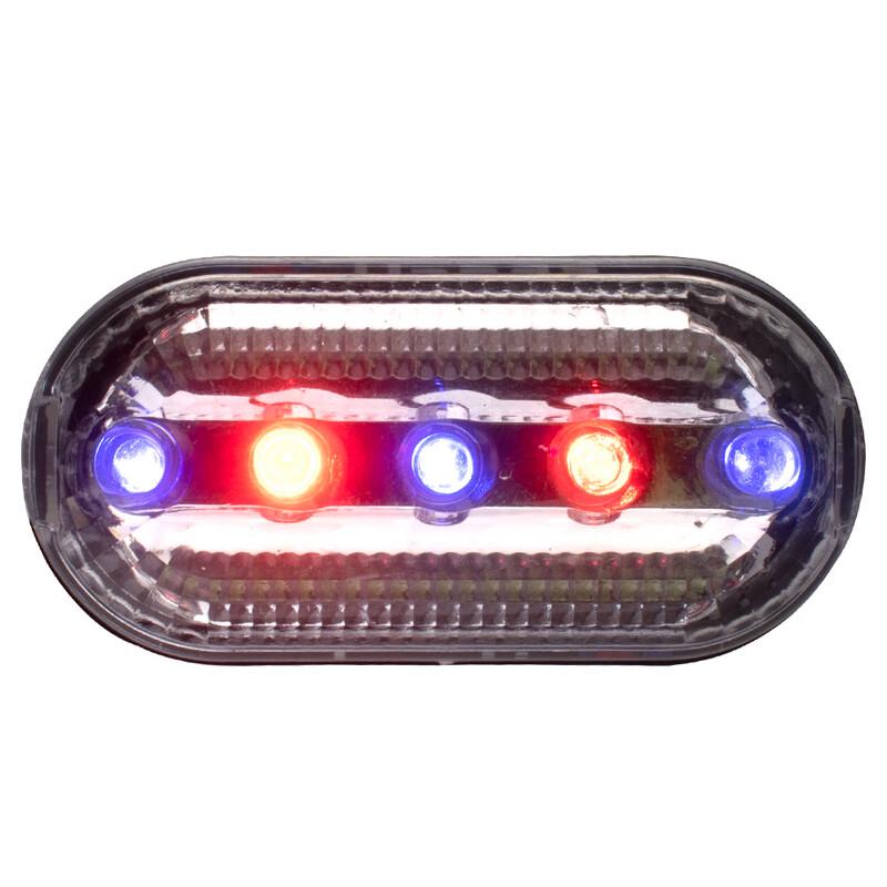 

Red Blue Flashing Shoulder Safety Light One Size