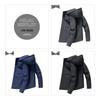 Romon Men's Fleece-Lined Detachable Hood Puffer Jacket