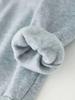 Kids Cute Cat Hoodie Autumn Winter Fleece Lined Stacked Cartoon Cat Graphic Print Long Sleeve Warm Casual Pullover