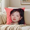 Kim Ji Won Queen of Tears Cushion Cover Linen Minimalist Soft  for Sofa Bed Home Room Decor