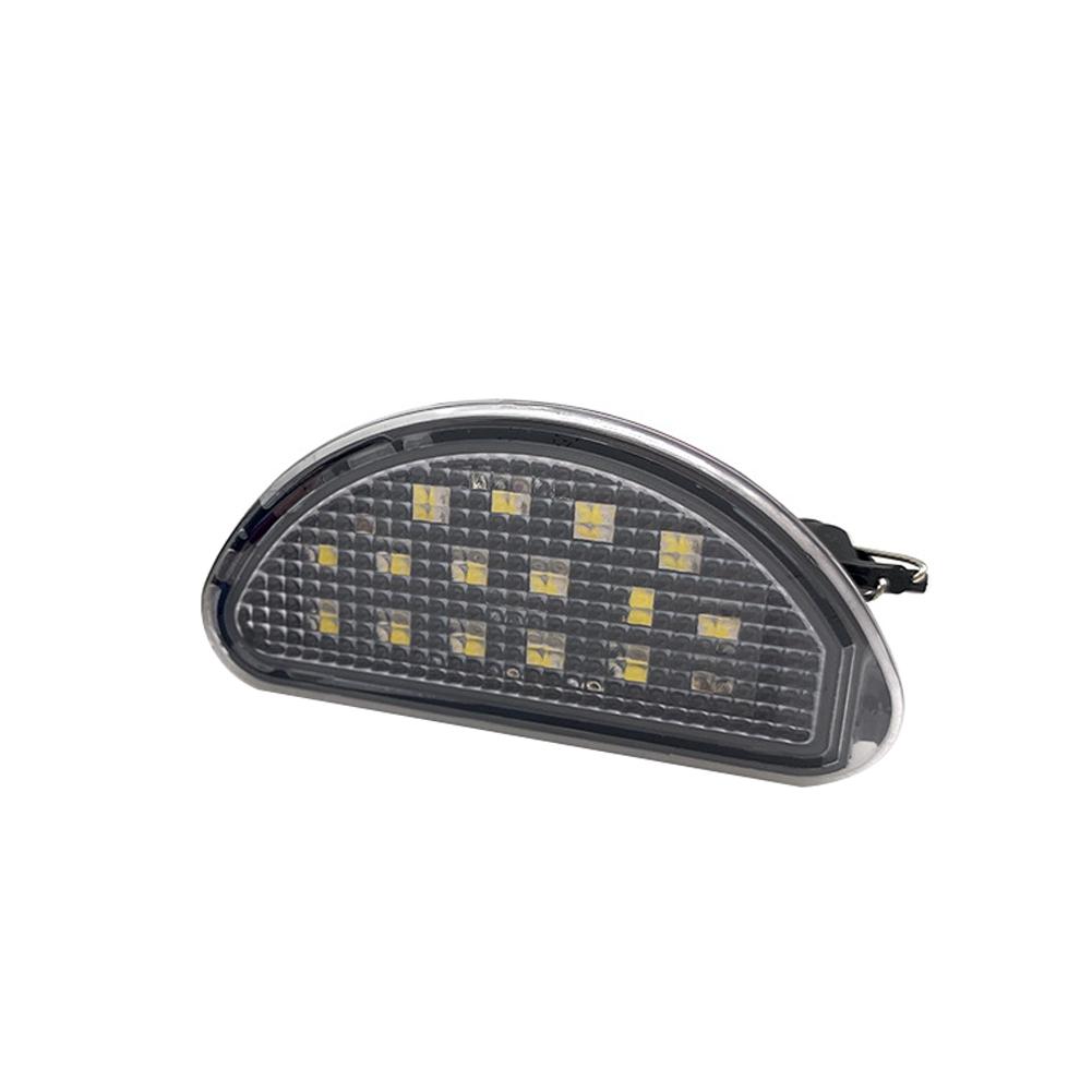 

1/2 шт. Автомобильный светодиодный фонарь подсветки номерного знака Светодиодная лампа номерного знака Белый 1pc