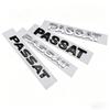 Passat Car Sticker, Rear Emblem Modification, Abs Car Emblem Sticker, 3d Custom Car Decal