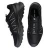 SALOMON SPEEDCROSS PEAK Trail Running Size Cm Shoes, L47514500, Black/Black/Glacier Gray, 28.0