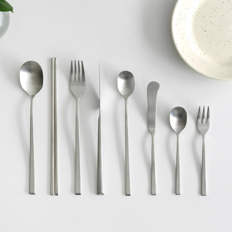 Nicott Here 1-Person Cutlery Full Set 8P Perfect Set Silver