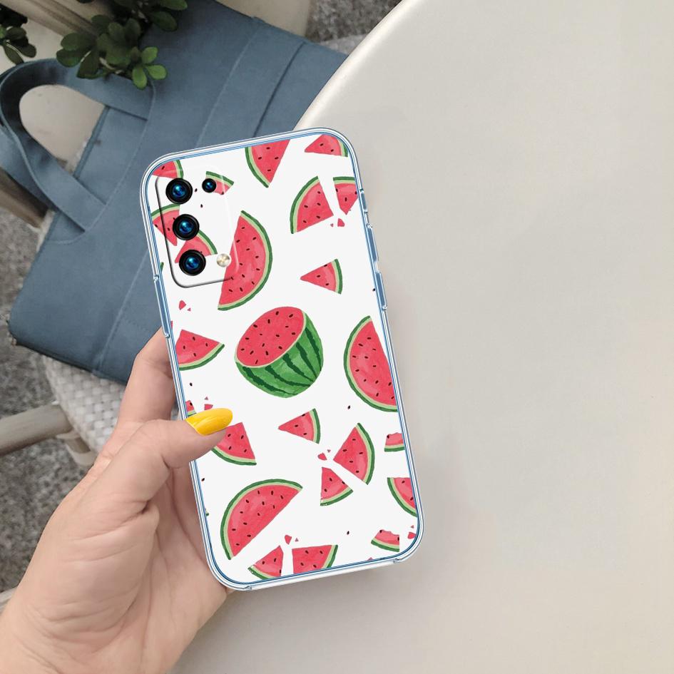 PP14 Cartoon Fruit Watermelon Phone Case for Motorola Moto G40 G04 G05 One Ace Action Fusion + Plus Hyper Macro Vision Zoom