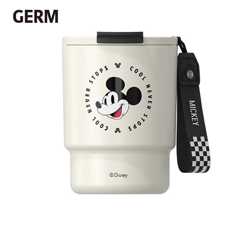 

Gemi Mickey Mouse 360ml Portable Dual-Drink Stainless Steel Coffee Tumbler