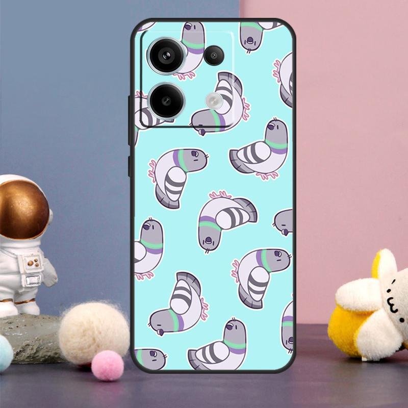 Pigeons Collage Case For Xiaomi Redmi Note 14 13 9 10 11 12 15 Pro Plus Redmi 15 15C 14C 10C 12C 13C Cover