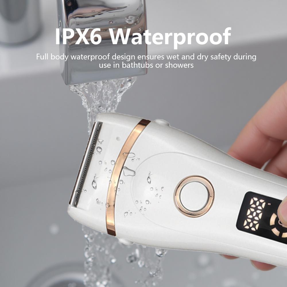 Electric Shaver for Women Facial Hair Removal Painless Shaving Razors Body Trimmer for Underarm Arm Hands Leg Bikini Epliator