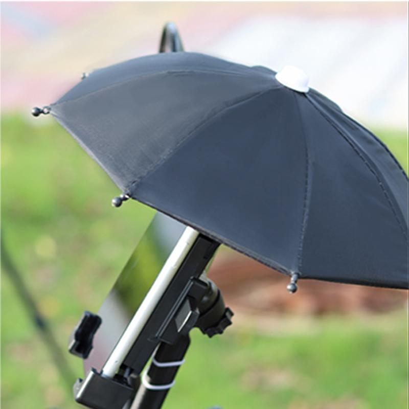 Suport de Telefon Mobil pentru Motocicletă Umbrelă Parasolar Portabilă Impermeabilă Poliester Mini Umbrelă Accesorii de Decor Gros