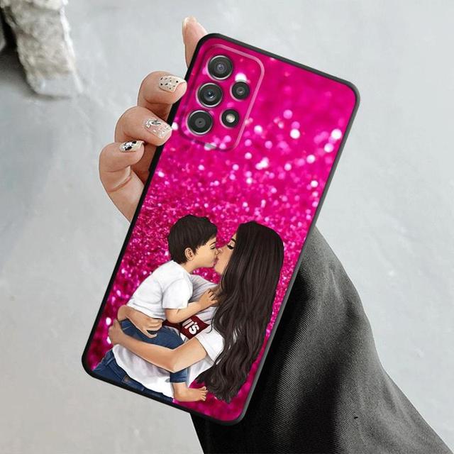 Cover For Samsung Galaxy A12 A34 A54 A73 A53 A71 A51 A31 A33 A22 A21s A13 A32 A72 A52 A23 Women Super Mom Baby Princess Queen