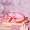 Children/Adults Fashionable Large Frame Waterproof High-Definition Swimm Goggles With Earplugs