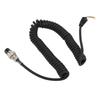 8Pin Speaker Mic Cable Radio Hand Microphone Coiled Cord Replacement Accessories for ICOM Radio