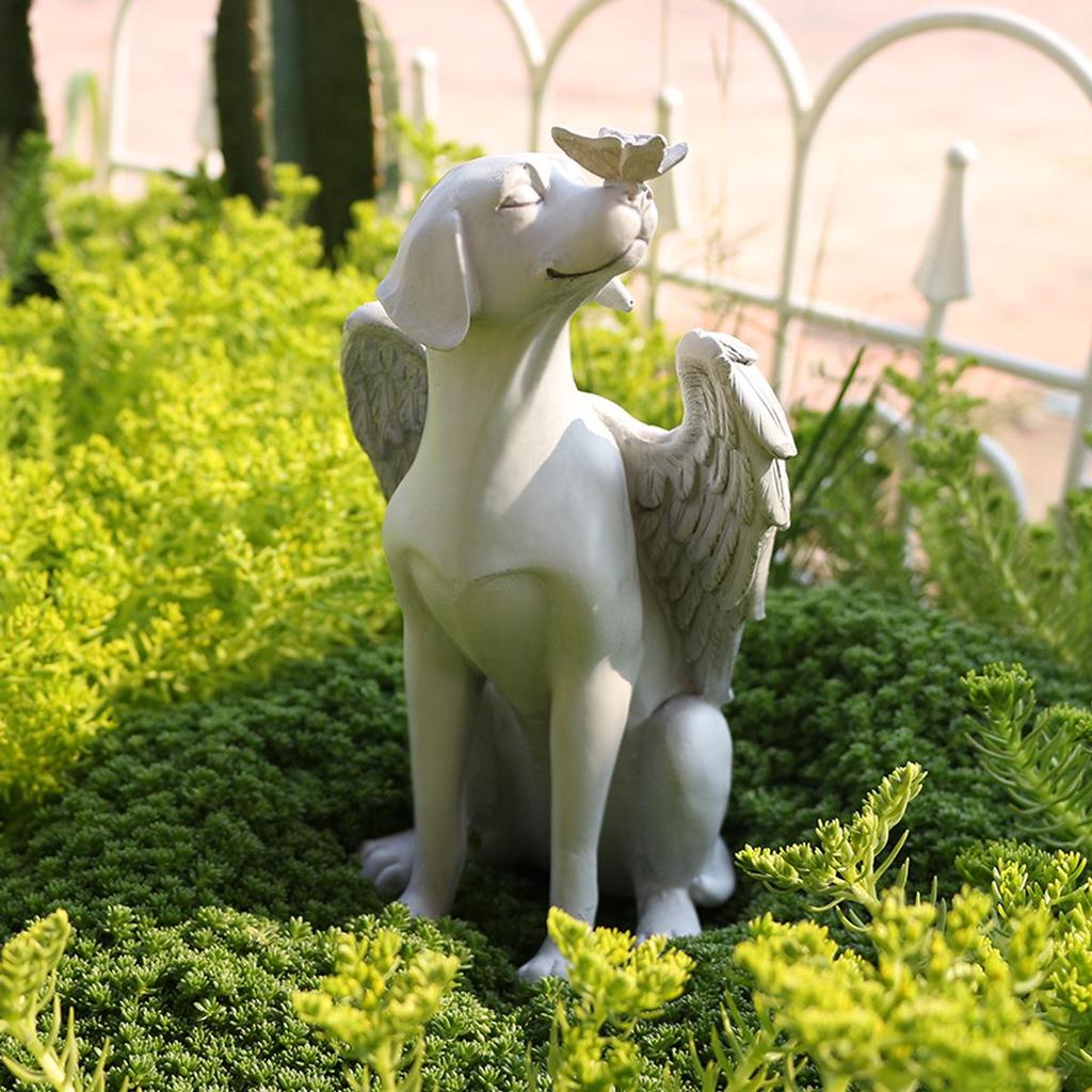Creative Angel Dog Resin Souvenir