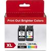 PG-275XL/CL-276XL Ink Cartridge Combo Pack Replacement for Canon 275 and 276 Ink cartridges for Pixma TR4720 TS3522 TS3520 TS3720 TS3722 TS3500