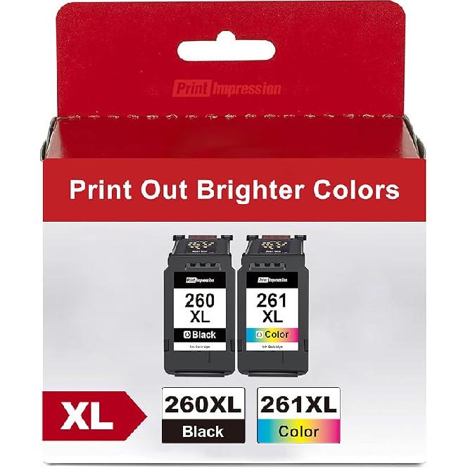 PG-275XL/CL-276XL Ink Cartridge Combo Pack Replacement for Canon 275 and 276 Ink cartridges for Pixma TR4720 TS3522 TS3520 TS3720 TS3722 TS3500
