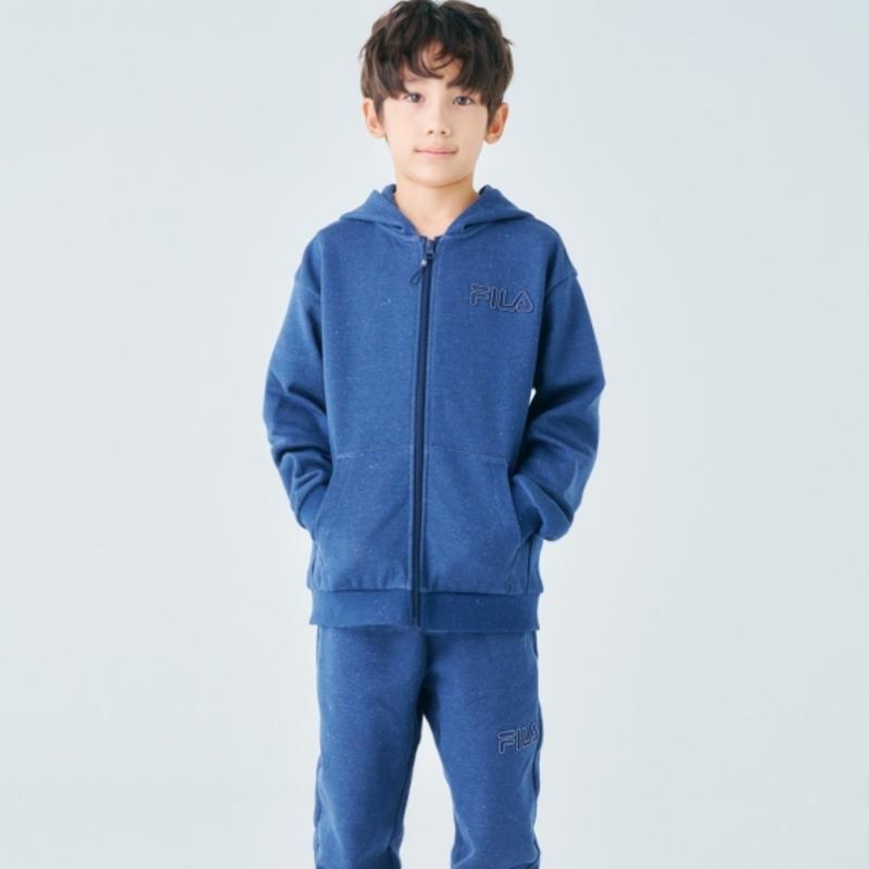 [fila Kids] Hooded Zip Up Pants setUp  Fk2fsf1101x Did  q0zFk2fsf1101xDid