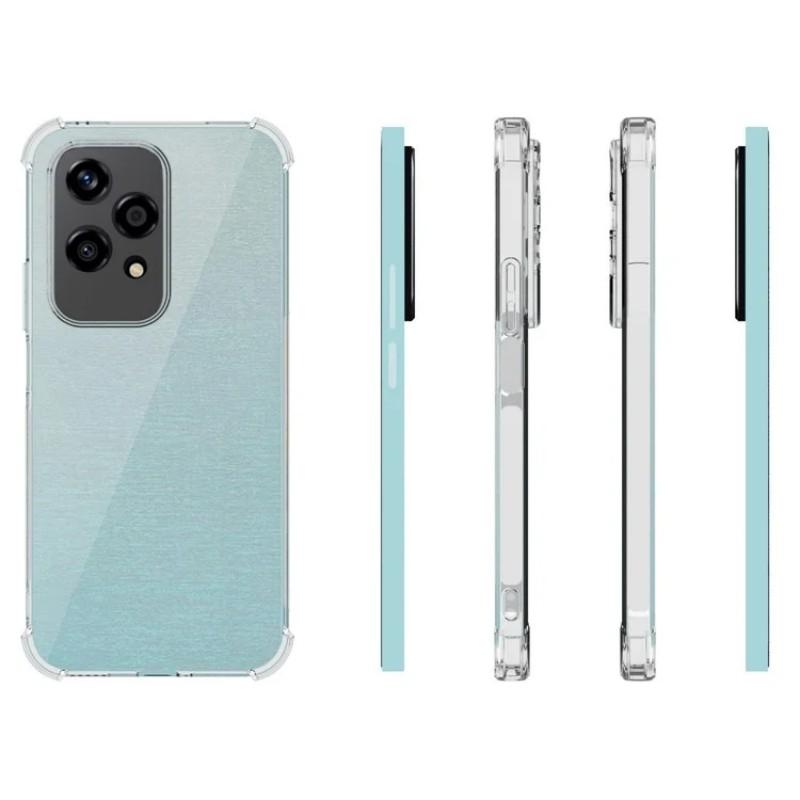 For Honor 200 Lite Clear TPU Case WANLONFENG TM Series 2.0mm Phone Back Cover