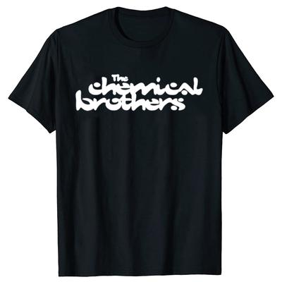 Funny The Chemical Brothers Retro Musician Vintage Tshirts Unisex Women Fashion Casual Tshirt 100 Cotton Loose Oversized T Shirt