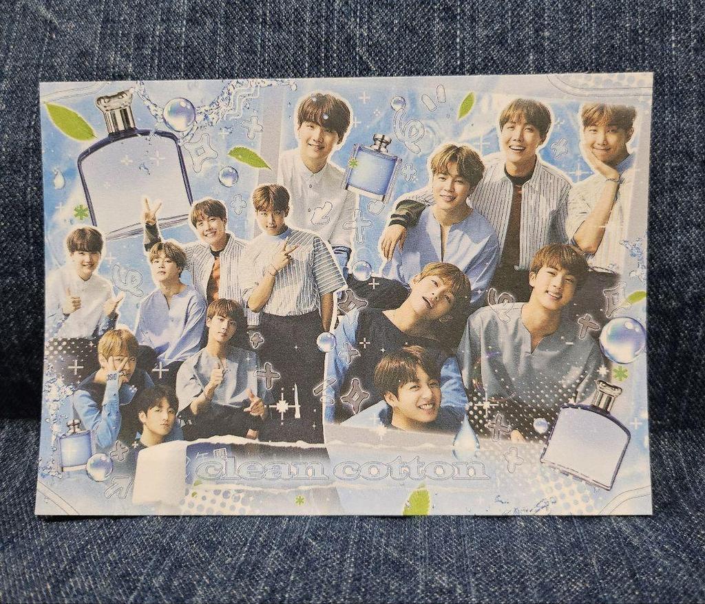 [USED] BTS All Notepad, 30 sheets of 5 each, Korean Producer