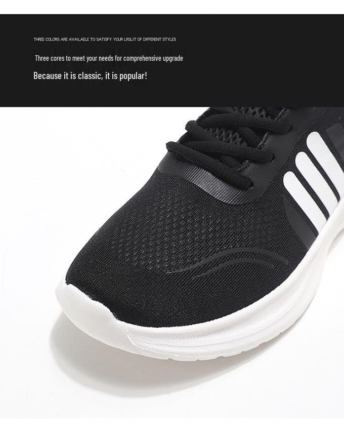 Breathable Lightweight Non-Slip Running Shoes for Couples - Soft Sole Fashion Sneakers
