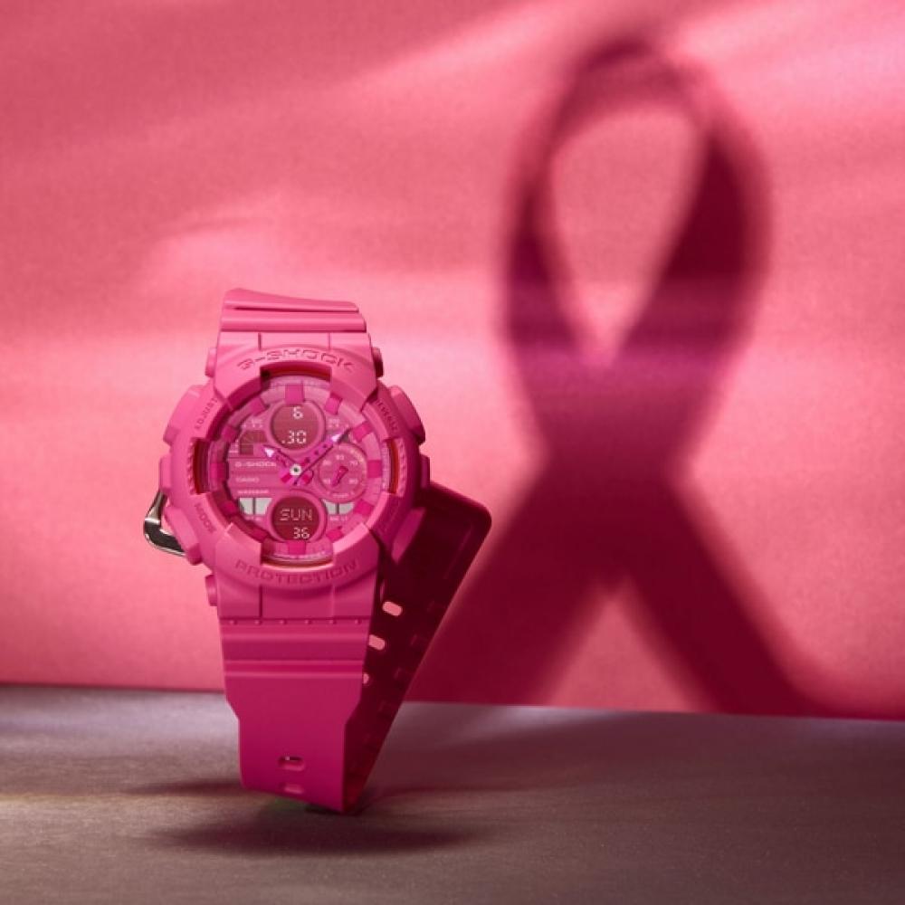Casio G Shock Pink Ribbon Support Model Gma S145pk 4ajr