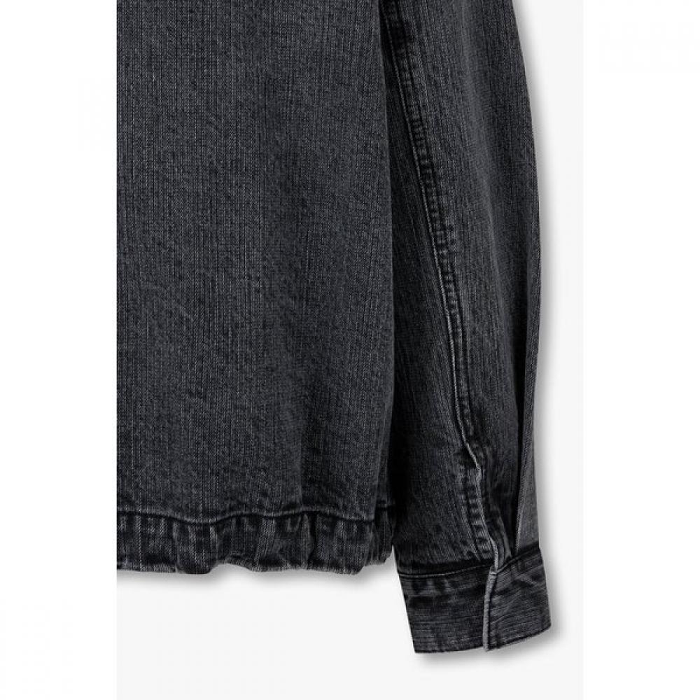 Studio Tomboy Removable Hooded Denim Jumper  9176113971ct 