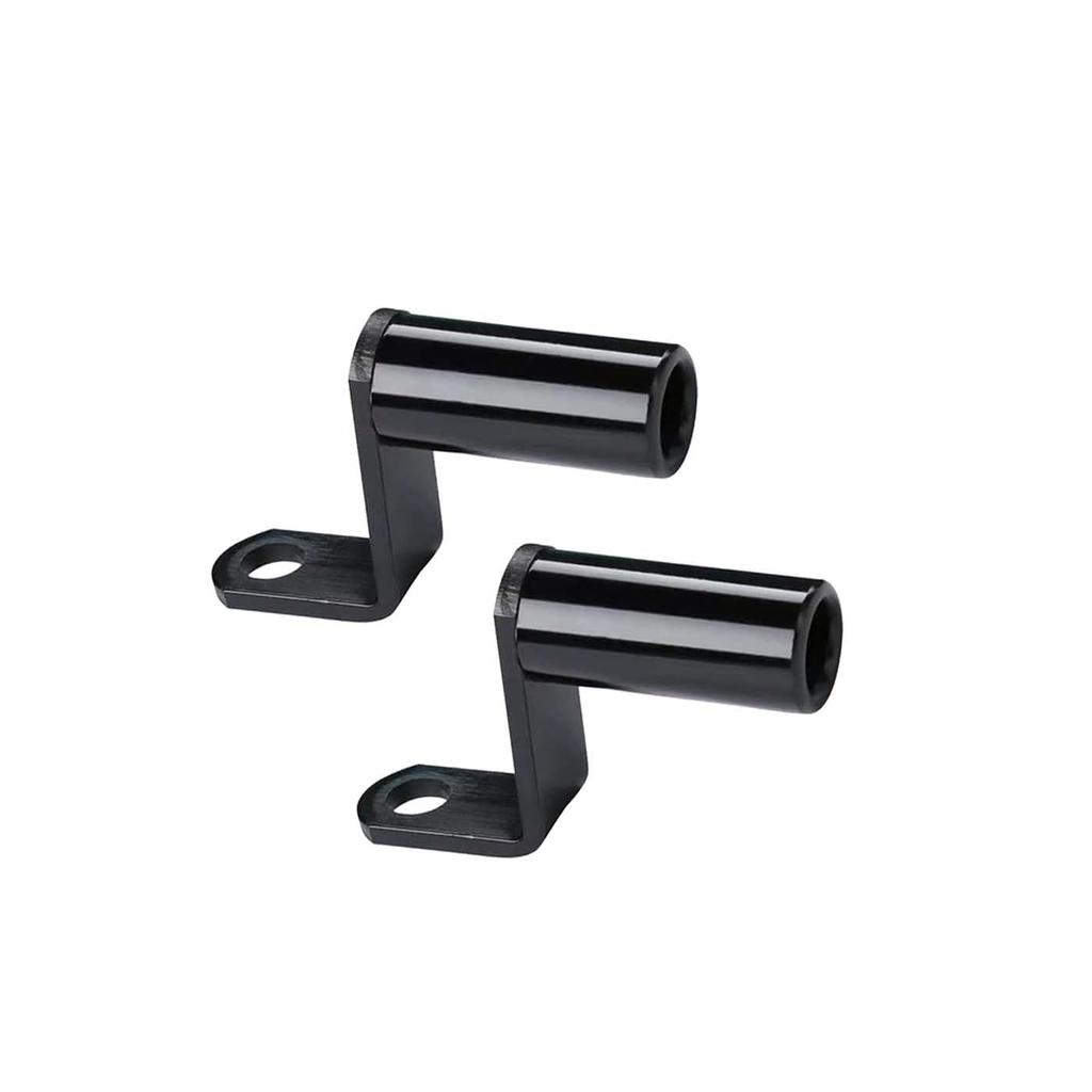 Clamp Bar for Motorcycle Clamp Smartphone Easy Electric Assist Bar Mount of Handlebars, Adapter, Holder, Installation, Metal, Lightweight, (Set 2)