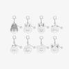 SKZOO FACE KEYRING SILVER Ver. - celebrATE