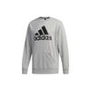 M MH SW Crew 20 Logo Sports Sweatshirt Men Sweatshirt Gray FM5343