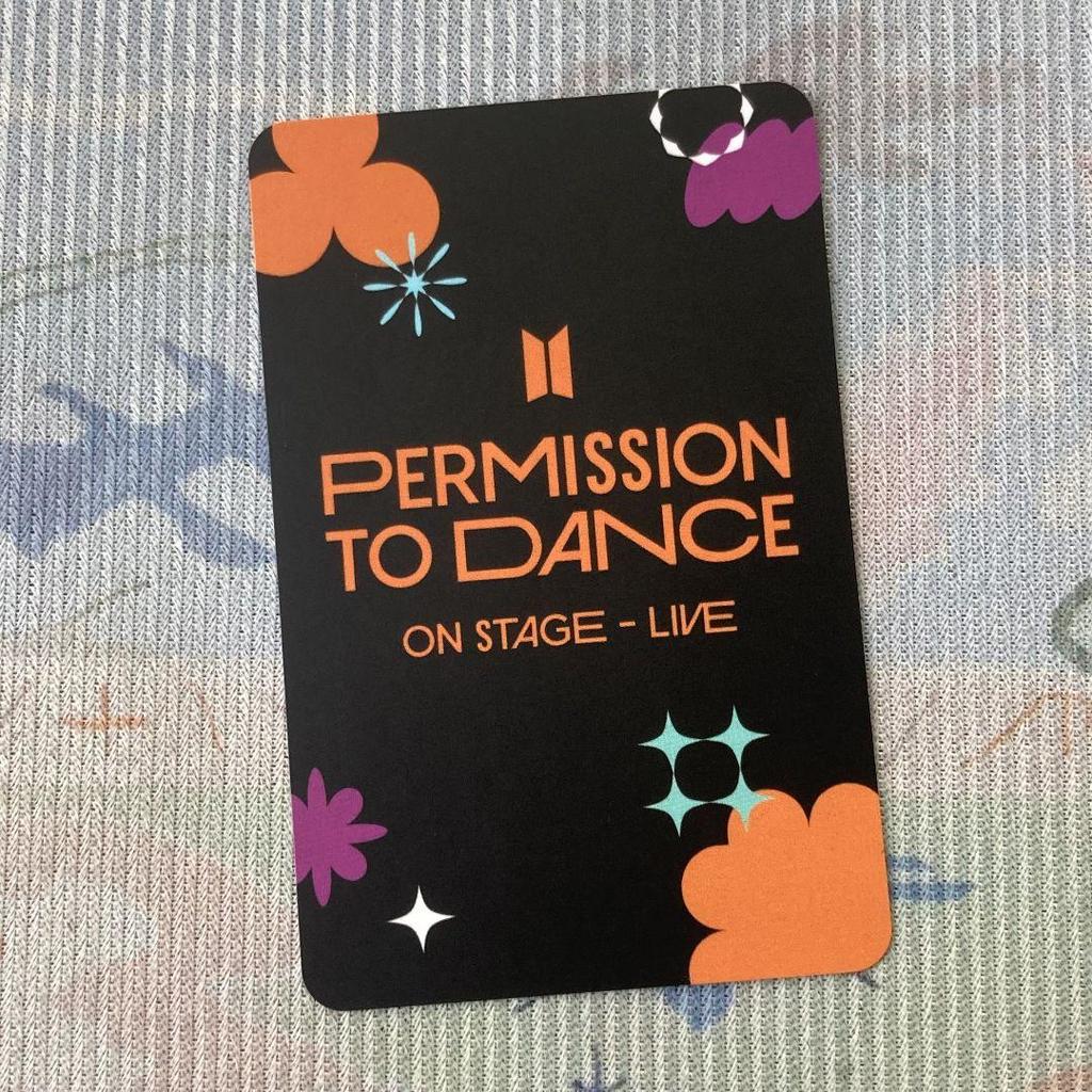 [USED] BTS Jimin PTD Target Exclusive American Trading Card