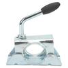 Trailer Jack Wheel Split Clamp Prop Stand Support Mount for 48mm 1.89in Pipe Diameter