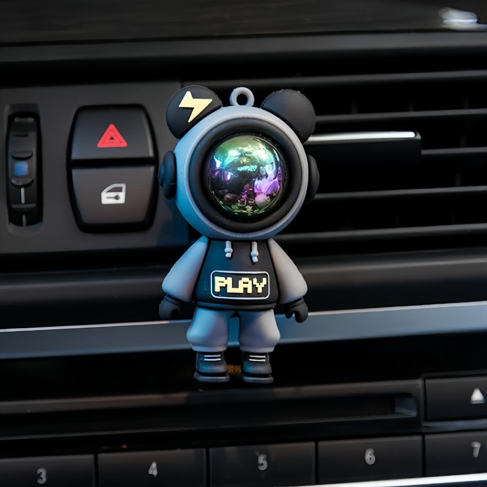 Astronaut Design Car Air Freshener, Car Trend Aromatherapy Clip, Car Interior Trim Clip, Eid al-Fitr Happy